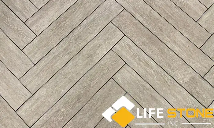 Herringbone Marble Floor