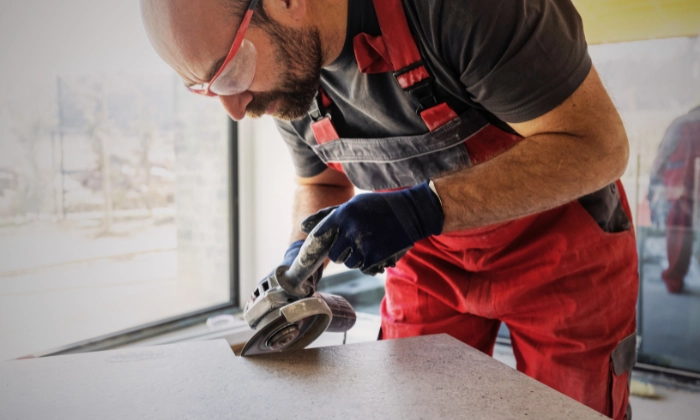 How to cut slate tile