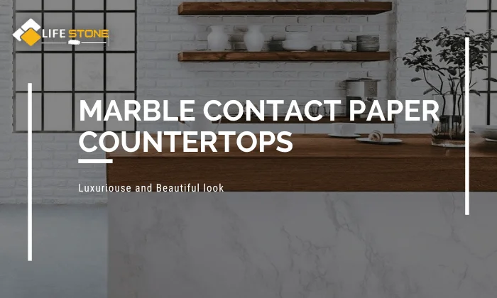 Marble Contact Paper Countertops