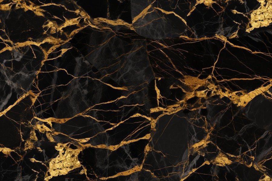 Black and Gold Granite | A Stunning Statement in Modern Interior Design